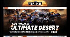 Desktop Screenshot of finkedesertrace.com.au